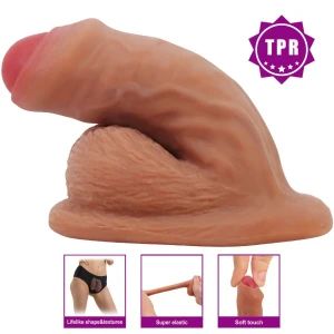 PRETTY LOVE - WARNELL ULTRA REALISTYCZNY I ELASTYCZNY DILDO 9,5 CM MULATO